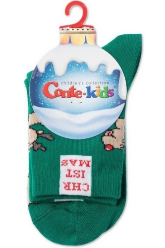 Шкарпетки дитячі Conte-kids Новорічні 21С-67СП (649) Рудольф