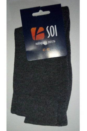 Шкарпетки чоловічі SOI™ класичні (упаковка 12 шт.)