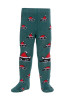 Колготки дитячі Conte-kids новорічні 19С-96/1СП (557) з помпоном «Xmas cat»