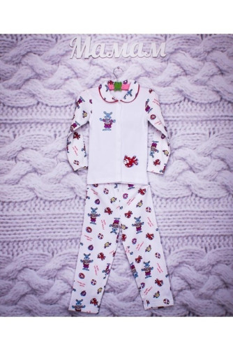 Піжама дитяча NISO BABY 603AD із зайчиками