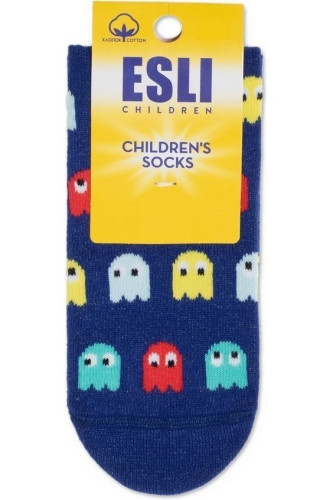 Шкарпетки дитячі Esli 21С-90СПЕ (643) з малюнками "Pac-Man"
