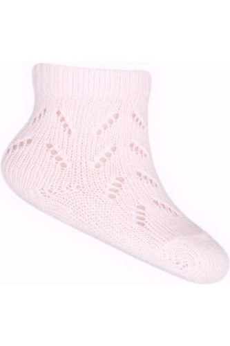 Шкарпетки дитячі Tuptusie 136-101 бавовняні з ажурними