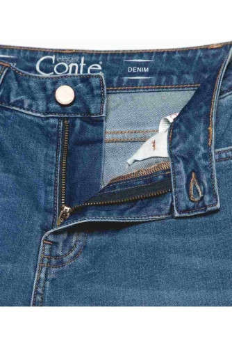 Джинси жіночі Conte Eco-friendly Mom Fit CON-354 з високою посадкою