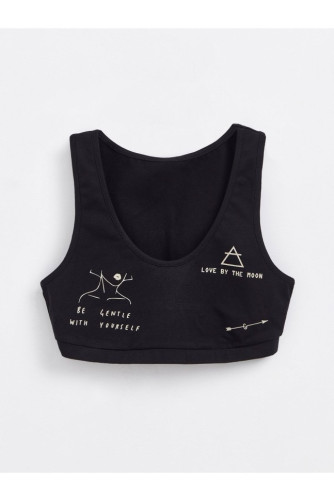 Бюстьє Conte Tatoo Style LBE 1481 з тату-малюнками