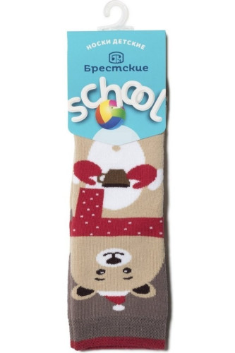 Шкарпетки дитячі Брестські School 3060 (870) махрові