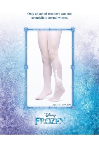 Колготки дитячі Conte Fantasy Disney Frozen 40 Den 18С-159СПМ із вкладишем-розмальовкою
